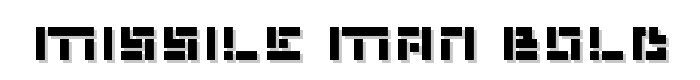 Missile Man Bold font